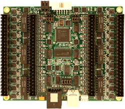 Isolated I/O card has 24 channels