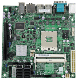 Mini-ITX motherboard uses 2nd-gen Core i7