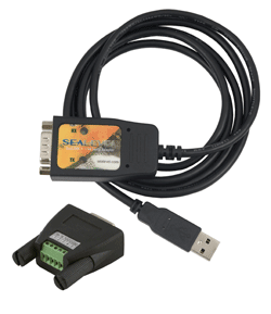 USB to RS-485 serial adapter is rugged