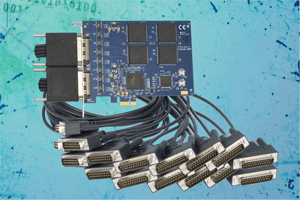 PCIe board provides 16 RS-232 ports