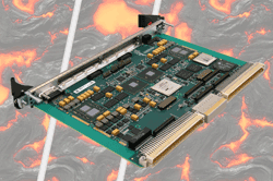 Two Intel Core i7 CPUs power DSP engine card