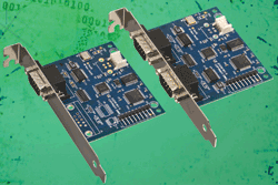 USB to RS-485 adapters fit standard PCs