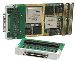 I/O module plugs into FPGA cards