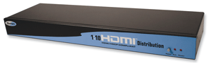 Amplifier splits the HDMI audio/video
