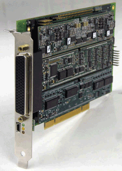 PCI card accommodates function modules