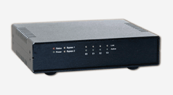 Network appliance unit features low power