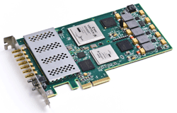 Fast 4-channel A/D card uses PCI Express