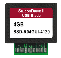 Solid-state drive comes in small blade package