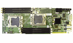 PICMG 1.3 host has twin multicore Intel µPs