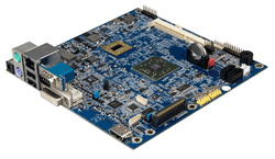 Mini-ITX board features advanced multimedia