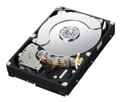 3.5-in. hard-disk drive stores 2 Tbytes