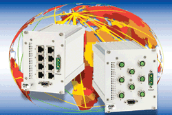 Fast Ethernet switch units handle 8 ports