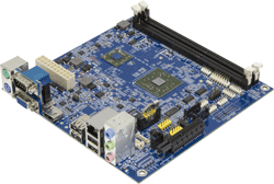 Mini-ITX SBC has Nano CPU, media processor