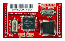 Module converts RS-232 into TCP/IP