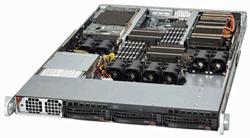 Server uses dual Xeon CPUs, dual Tesla GPUs