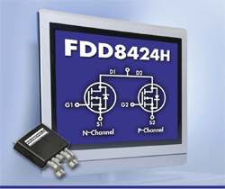 MOSFET improves display power