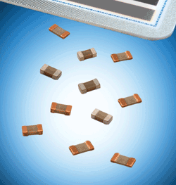 Ceramic capacitors suit low-profile apps