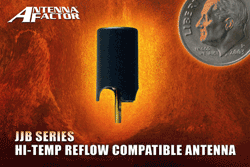 Embeddable antenna withstands high temps