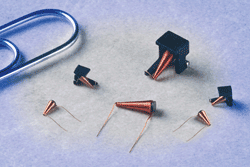 Conical inductors suit communication apps