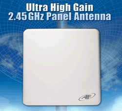 Panel-mount antennas suit directional comm