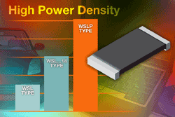Power metal resistor offered in 0805 size