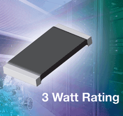 Meter shunt resistor has 3-W rating