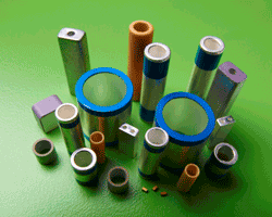 Ceramic tubular capacitors feature extrusion process