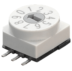 Rotary code switches withstand high temps