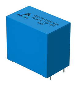 Capacitors boast values to 75 µF