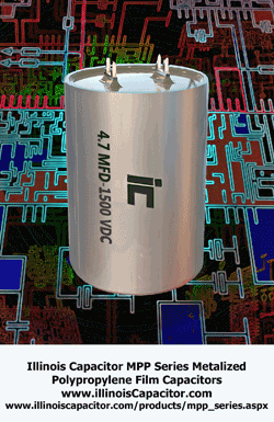 Film capacitors suit high-reliability apps