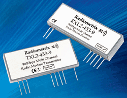 Modules enables 9,600-bit/s wireless links