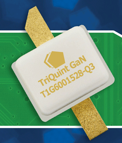 GaN HEMT delivers 18 W in defense apps