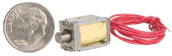 Tiny solenoids suit battery-powered apps