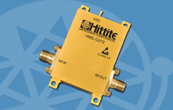 Amp module operates over 6 to 12 GHz