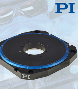 Piezo motor rotary table is fast, accurate