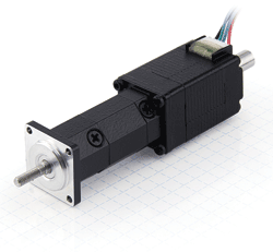 Actuator has accurate linear slide, step motor