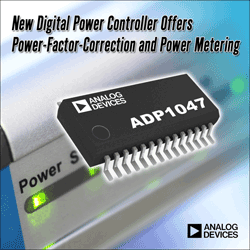 First digital PFC controller with power metering