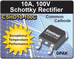 Schottky rectifier targets solar-panel apps