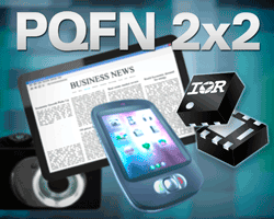 PQFN2x2 MOSFETs target low-power apps