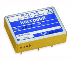 EMI filter suits dc/dc converters