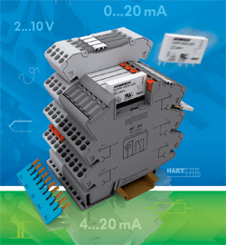 DIN-rail modules offer switching, conditioning