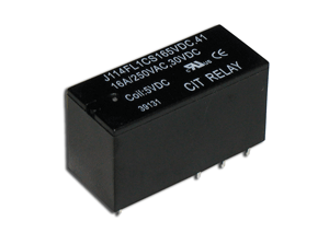 Insulated relay offers switches up to 16 A