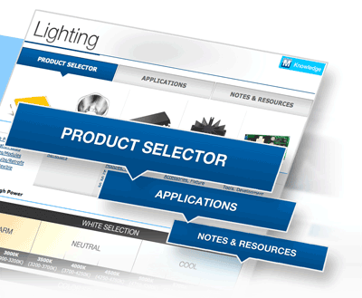 Mouser Shines Spotlight on SSL Lighting with Advanced PKC Training Site for Design Engineers