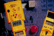 DMM accessory head safely measures line voltages and outlet wiring