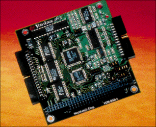 PC/104 analog module has digital calibration