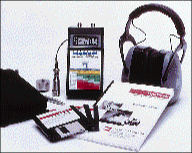 Vibration meter includes audio monitoring