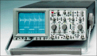 Low-cost scope provides digital and analog operation