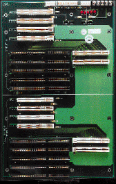 Passive backplanes have four-layer construction