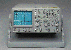 Analog scopes provide three channels, eight-trace display capability