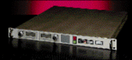 High-voltage supply has low profile